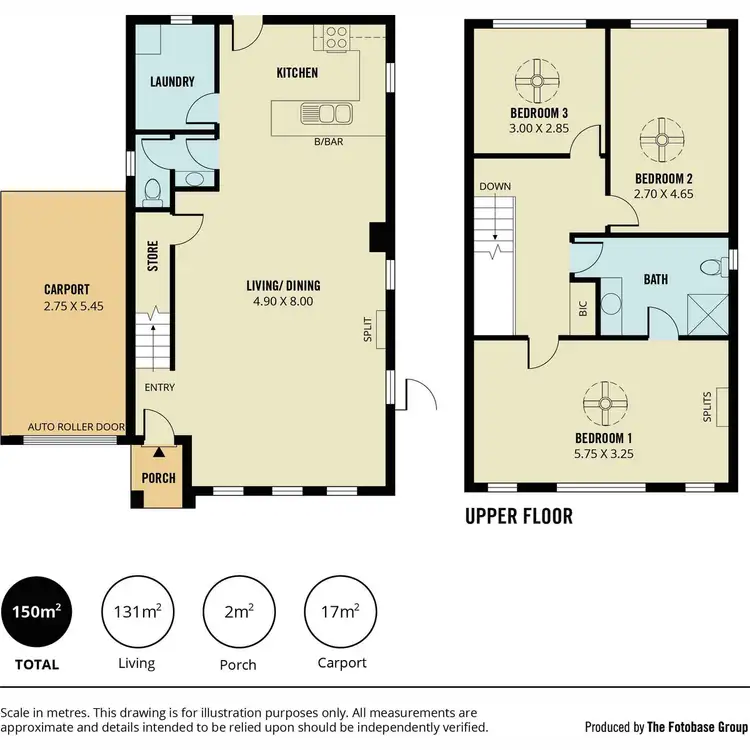 Floorplan of Homely house listing, 16 Liverpool Place, Elizabeth Park SA 5113