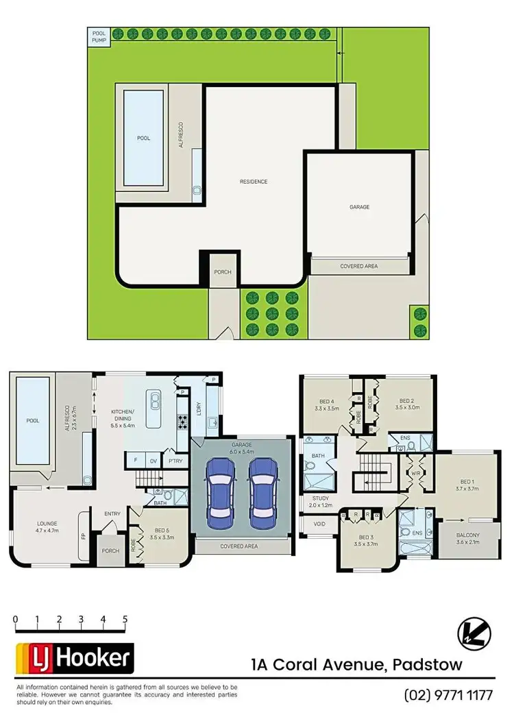 Floorplan of Homely house listing, 1A Coral Avenue, Padstow NSW 2211
