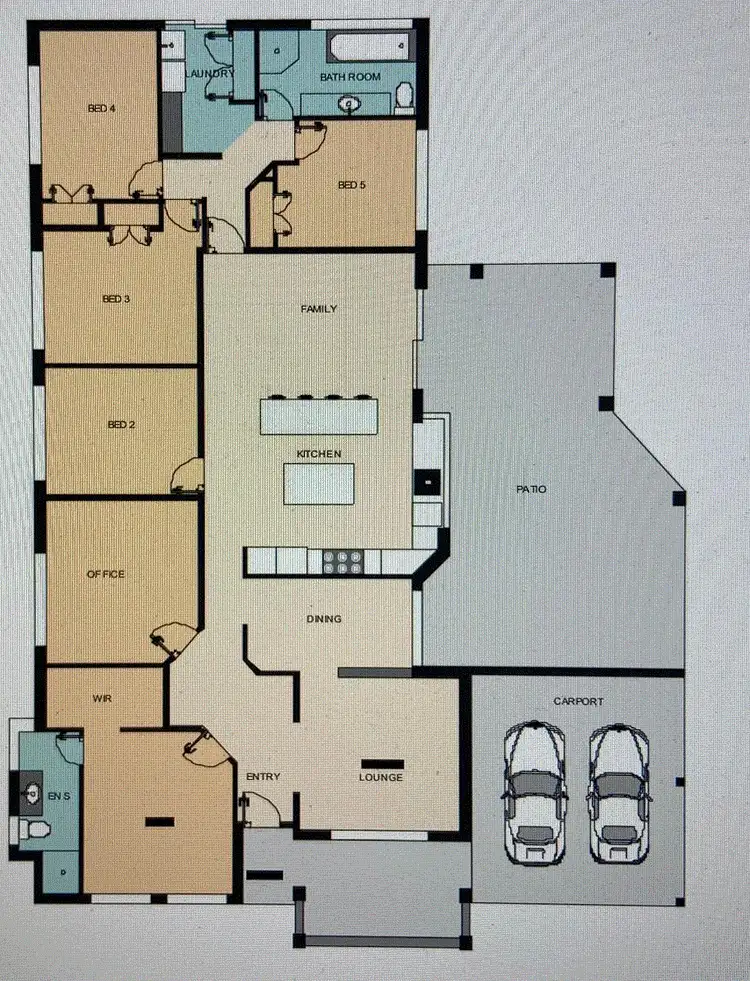 Floorplan of Homely house listing, 11 Tarra Close, Clarkson WA 6030