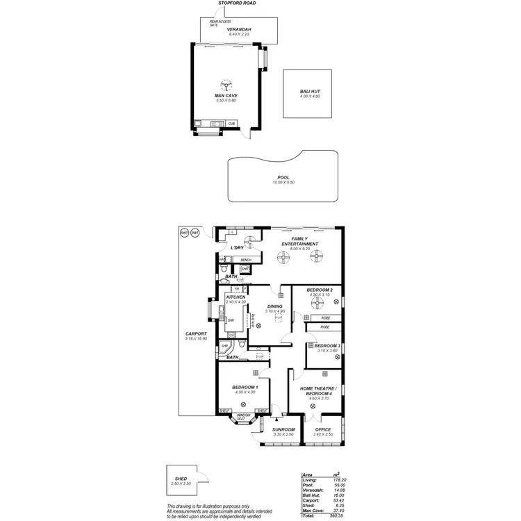 Floorplan of Homely house listing, 51 Shephard Street, Hove SA 5048