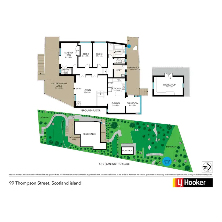 Floorplan of Homely house listing, 99 Thompson Street, Scotland Island NSW 2105