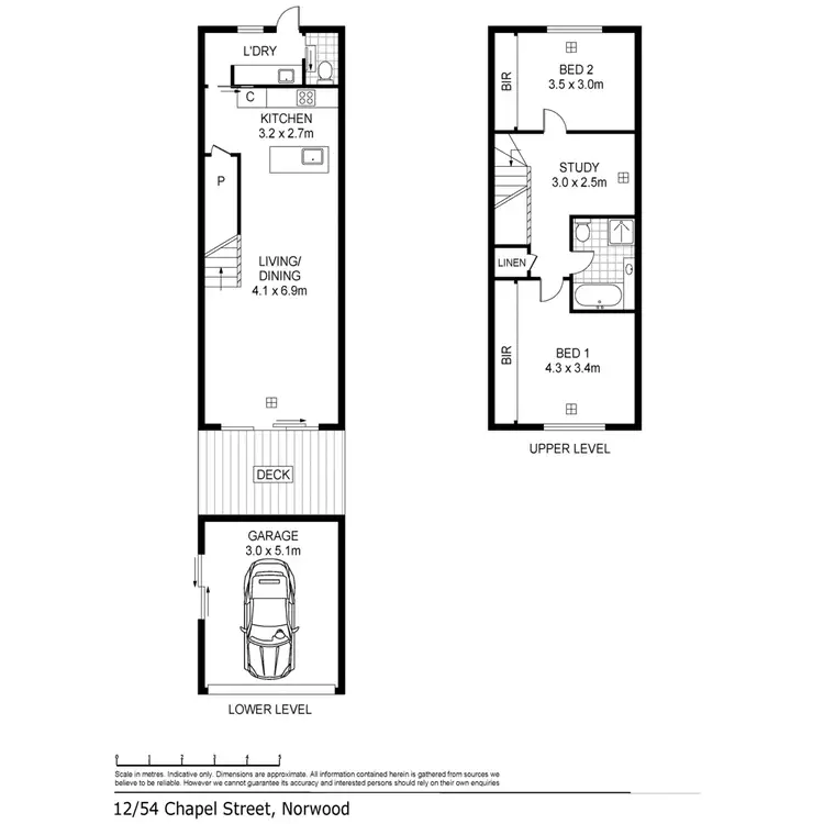 Floorplan of Homely house listing, Apartment 12/54 Chapel Street, Norwood SA 5067