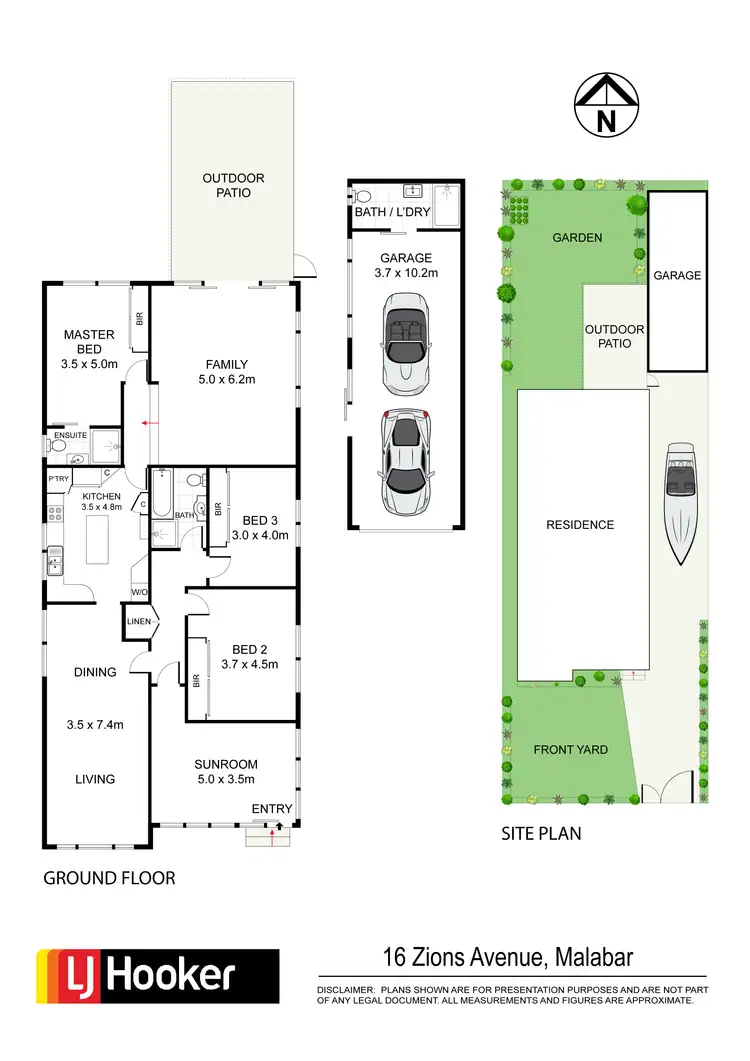 Floorplan of Homely house listing, 16 Zions Avenue, Malabar NSW 2036