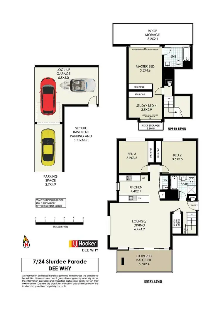 Floorplan of Homely apartment listing, 7/24 Sturdee Parade, Dee Why NSW 2099