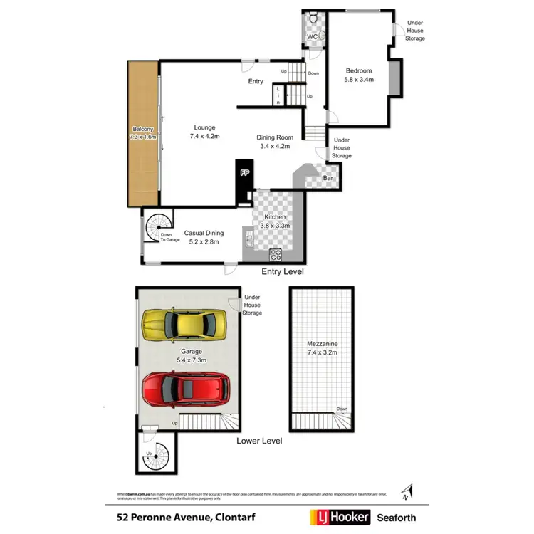 Floorplan of Homely house listing, 52 Peronne Avenue, Clontarf NSW 2093