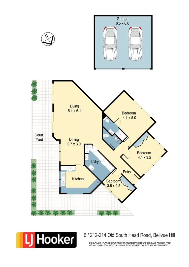 Floorplan of Homely apartment listing, 6/212-214 Old South Head Road, Bellevue Hill NSW 2023