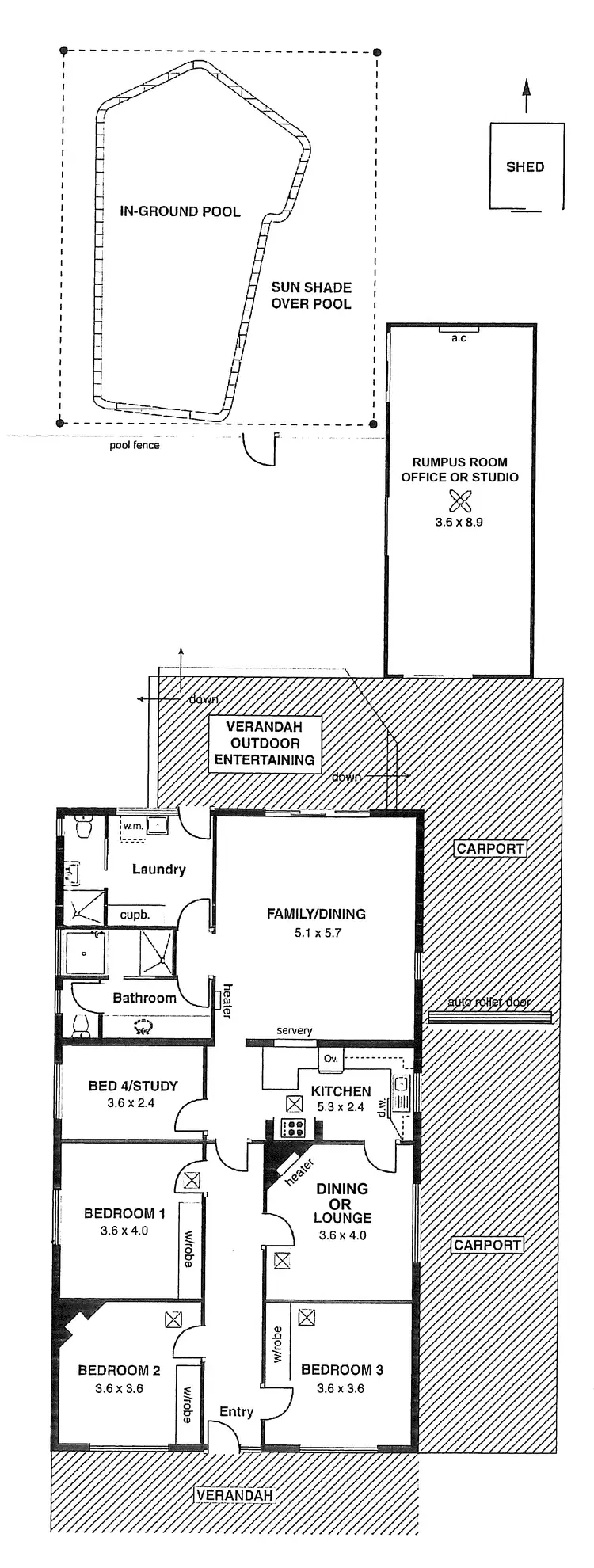 Floorplan of Homely house listing, 3 Harper Street, Broadview SA 5083