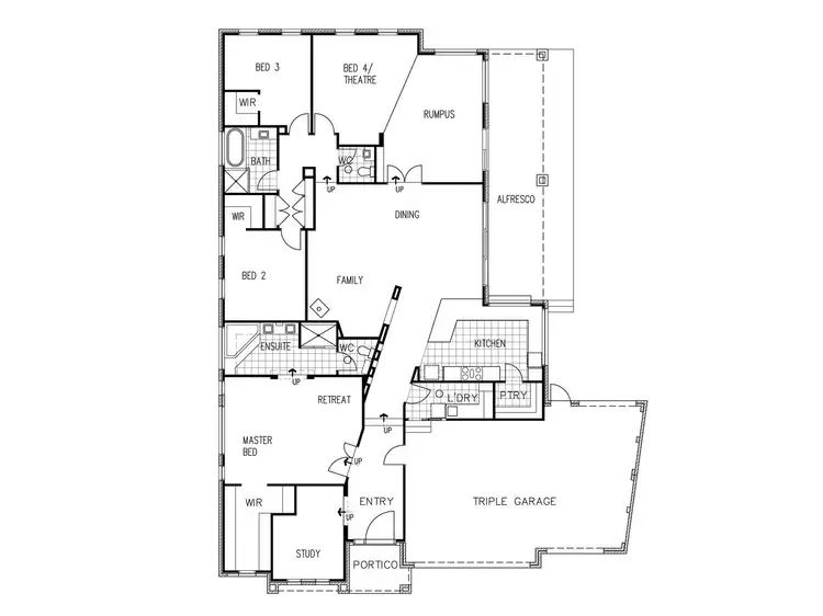 Floorplan of Homely house listing, 8 Maxwell Street, Point Cook VIC 3030