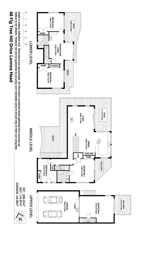 Floorplan of Homely house listing, 48 Fig Tree Hill Drive, Lennox Head NSW 2478