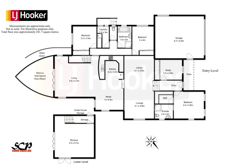 Floorplan of Homely house listing, 26B Henry Place, Long Beach NSW 2536