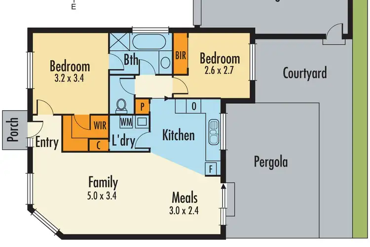 Floorplan of Homely unit listing, 3/7 Jones Road, Dandenong VIC 3175