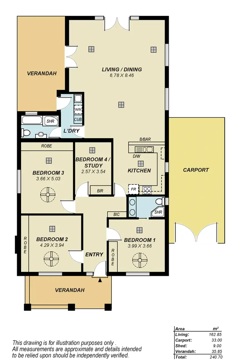 Floorplan of Homely house listing, 47 Wright Street, Renown Park SA 5008