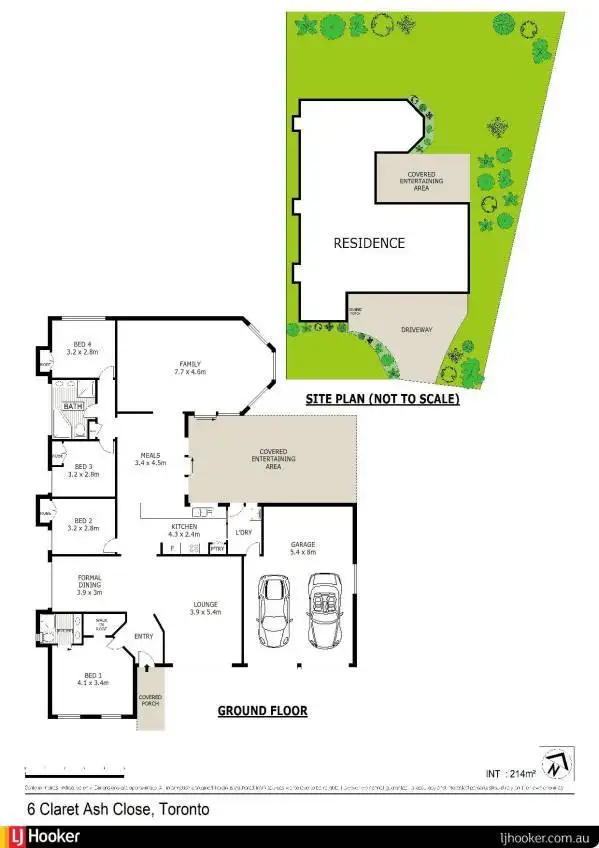 Floorplan of Homely house listing, 6 Claret Ash Close, Toronto NSW 2283
