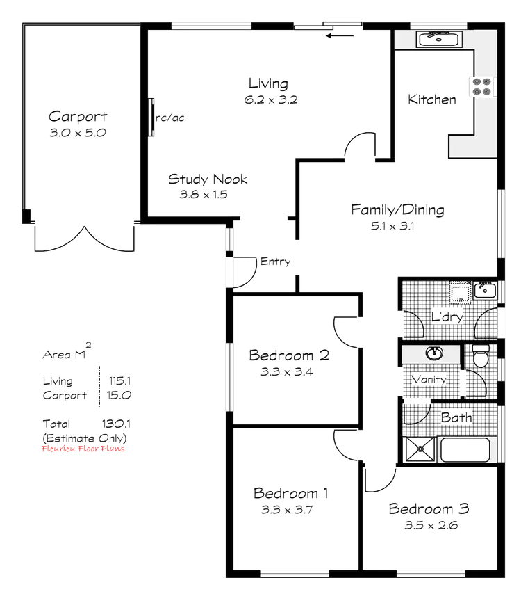 Floorplan of Homely house listing, 9 Keithalan Avenue, Victor Harbor SA 5211