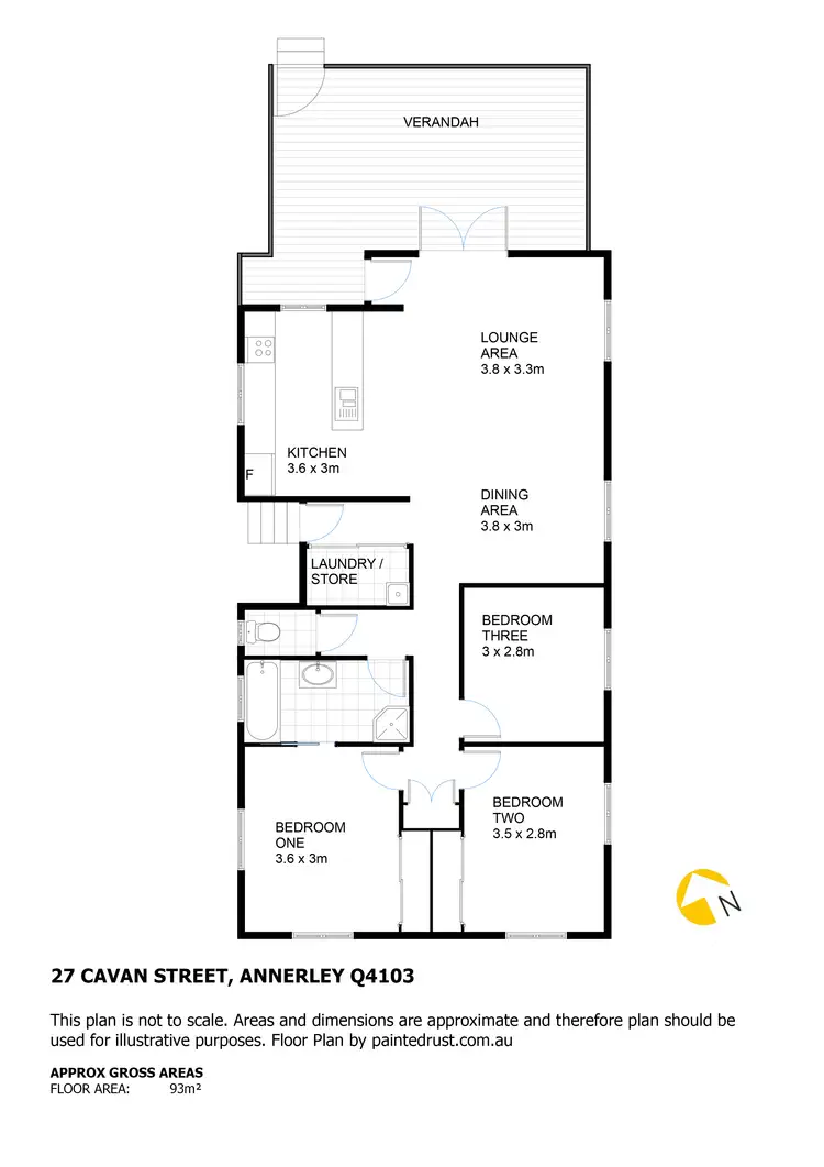 Floorplan of Homely house listing, 27 Cavan Street, Annerley QLD 4103