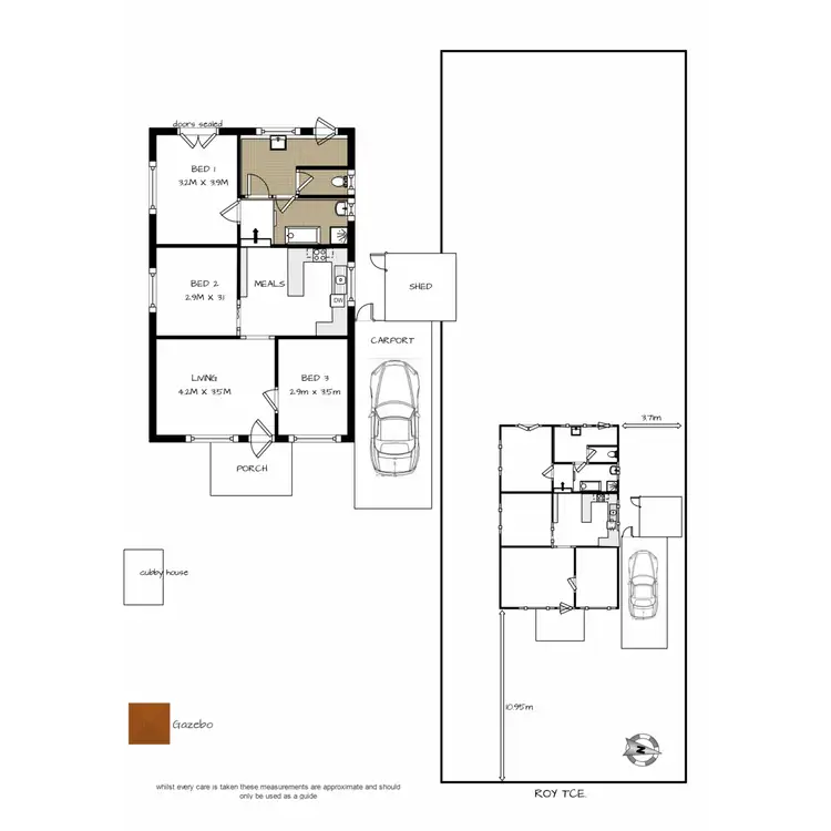 Floorplan of Homely house listing, 9 Roy Terrace, Christies Beach SA 5165