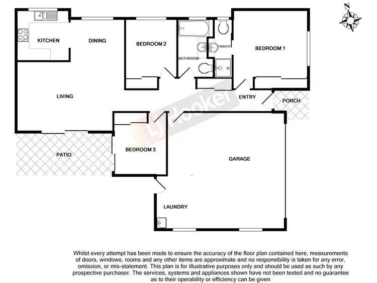 Floorplan of Homely townhouse listing, 23/37 Landseer Street, Sunnybank Hills QLD 4109
