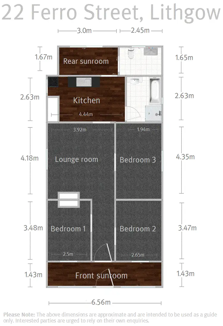 Floorplan of Homely house listing, 22 Ferro Street, Lithgow NSW 2790