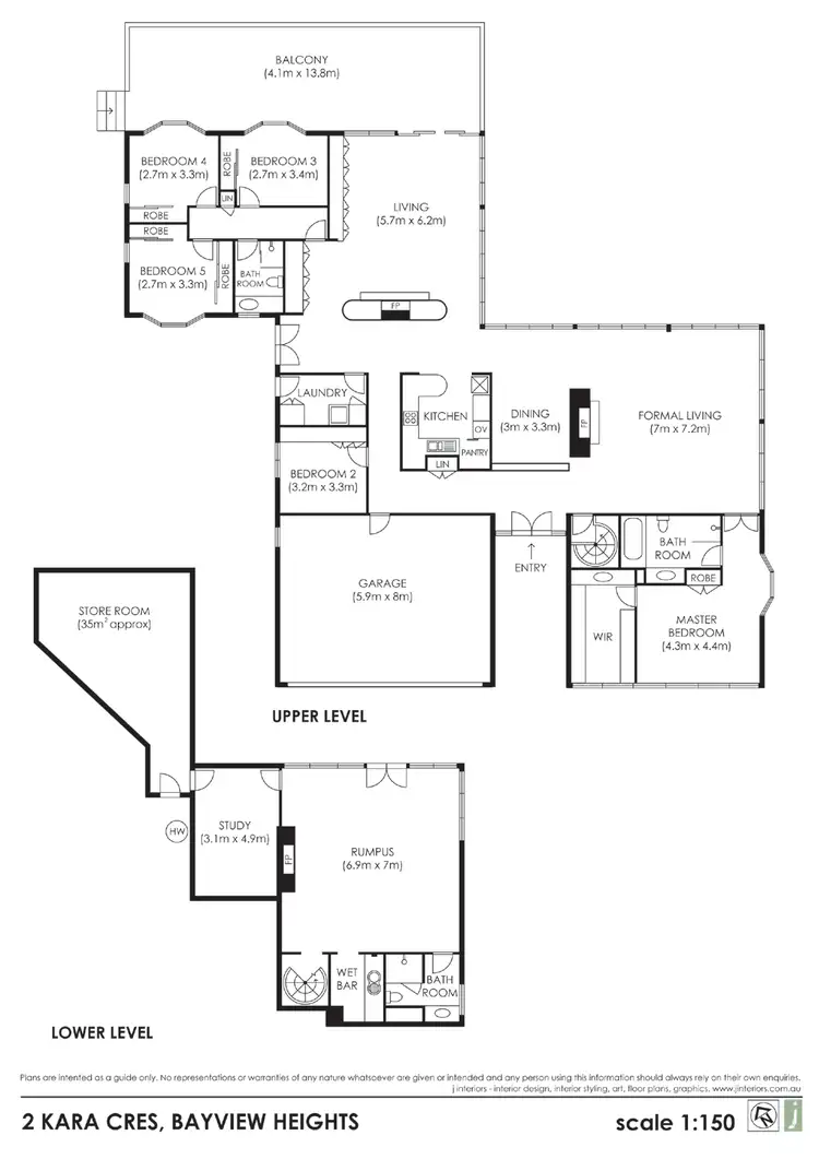 Floorplan of Homely house listing, 2 Kara Crescent, Bayview NSW 2104
