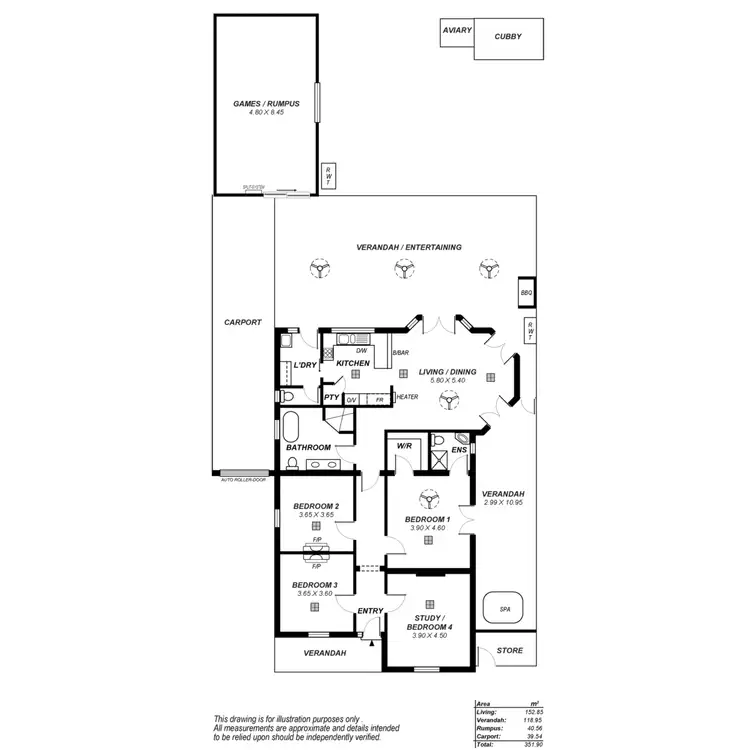 Floorplan of Homely house listing, 9 Elizabeth Street, Evandale SA 5069