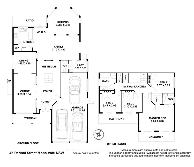 Floorplan of Homely house listing, 45 Rednal Street, Mona Vale NSW 2103