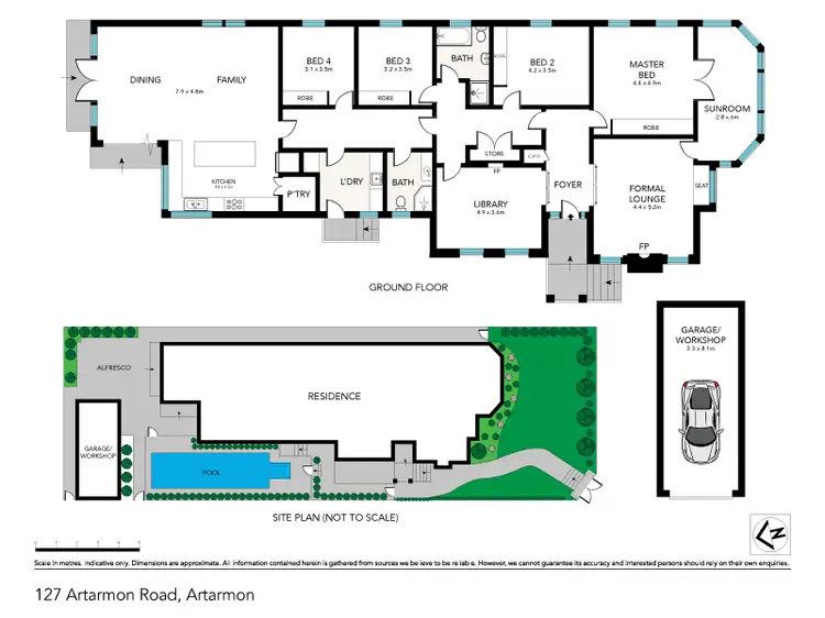 Floorplan of Homely house listing, 127 Artarmon Road, Artarmon NSW 2064