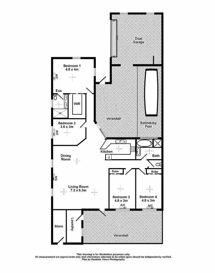 Floorplan of Homely house listing, 6 Trochus Crescent, Woolner NT 820
