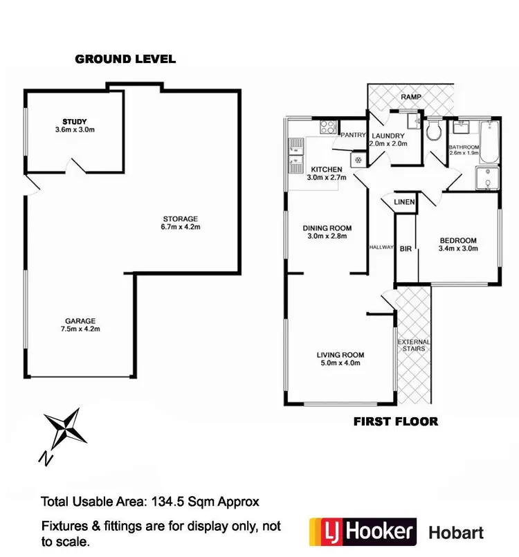 Floorplan of Homely house listing, 1 Greenway Avenue, Lenah Valley TAS 7008