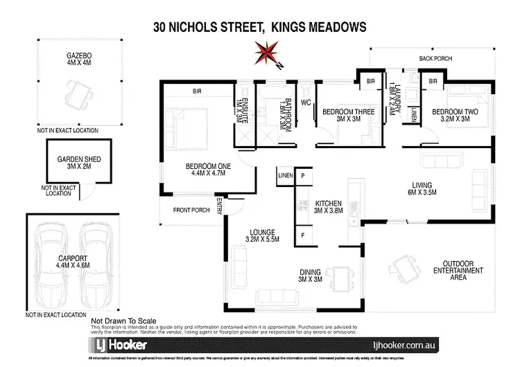Floorplan of Homely house listing, 30 Nichols Street, Kings Meadows TAS 7249