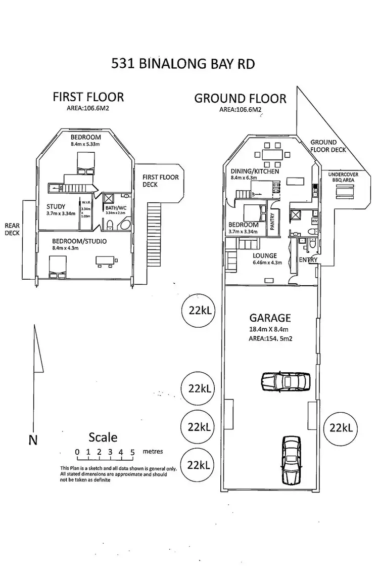 Floorplan of Homely house listing, 531 Binalong Bay Road, St Helens TAS 7216