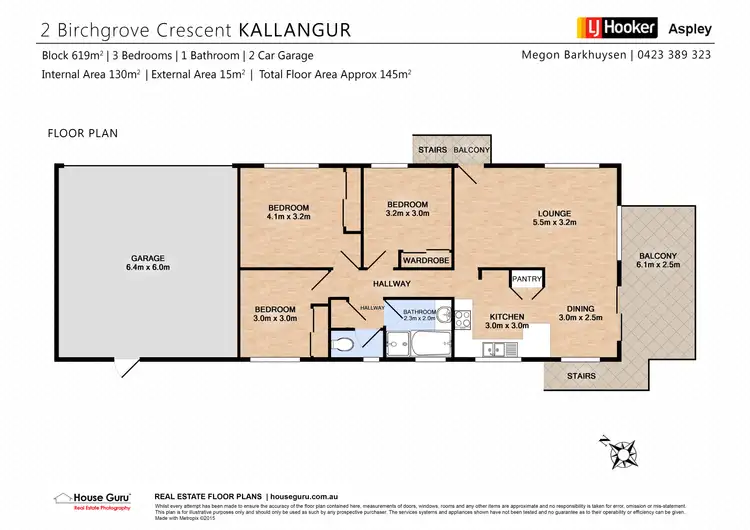 Floorplan of Homely house listing, 2 Birchgrove Crescent, Kallangur QLD 4503