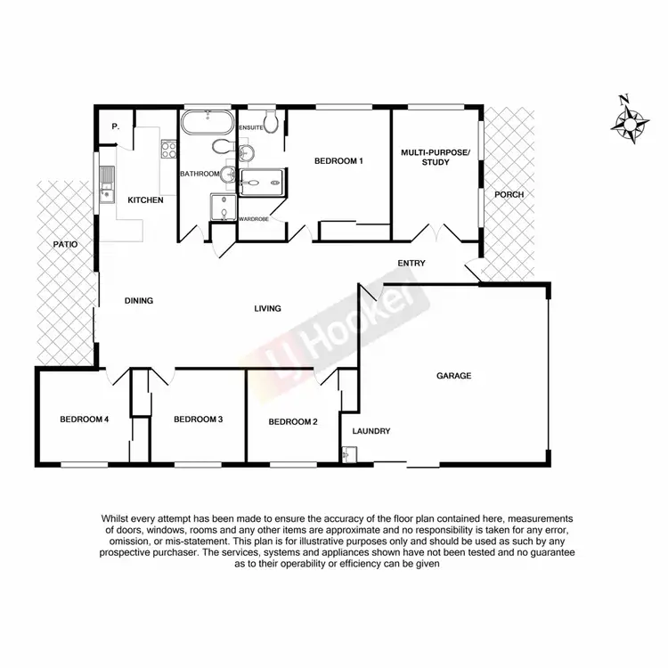 Floorplan of Homely house listing, 3 Holling Close, Kuraby QLD 4112