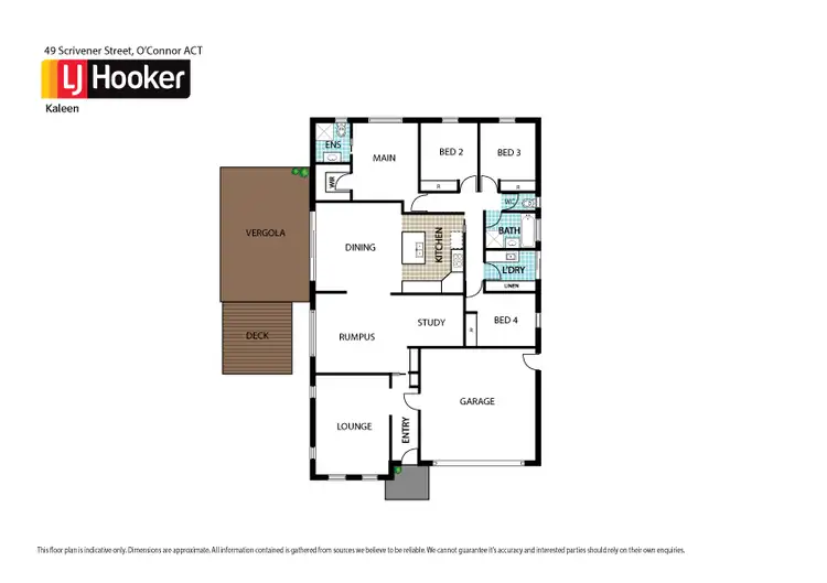 Floorplan of Homely house listing, 49 Scrivener Street, O'connor ACT 2602