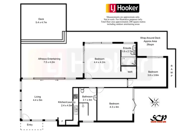 Floorplan of Homely house listing, 6 Tallwood Crescent, Rosedale NSW 2536