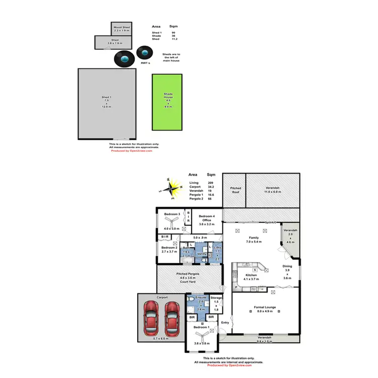 Floorplan of Homely house listing, 13 Penrith Avenue, Gawler West SA 5118