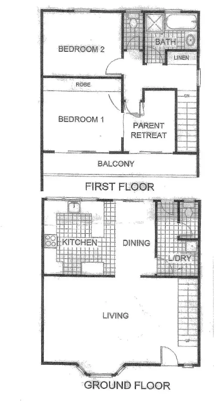 Floorplan of Homely townhouse listing, 3/5 Harbour View Terrace, Encounter Bay SA 5211