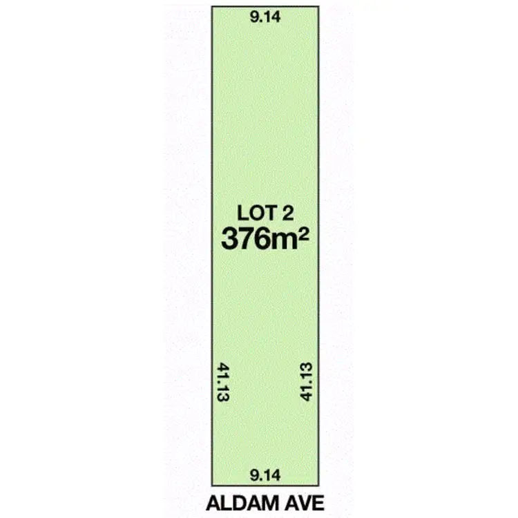 Floorplan of Homely land listing, 9A Aldam Avenue, Aldinga Beach SA 5173
