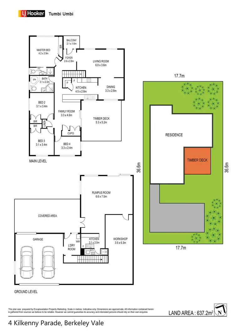 Floorplan of Homely house listing, 4 Kilkenny Pde, Berkeley Vale NSW 2261
