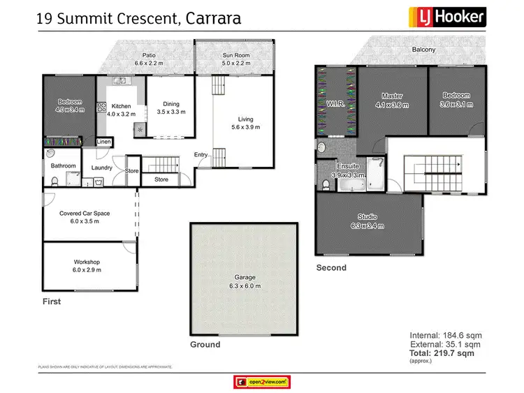 Floorplan of Homely house listing, 19 Summit Crescent, Carrara QLD 4211