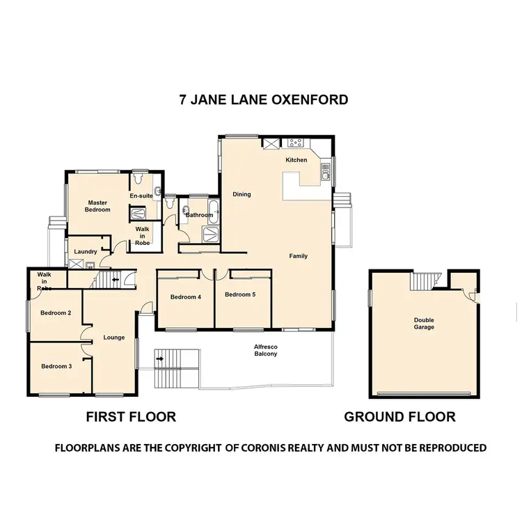 Floorplan of Homely house listing, 7 Jane Lane, Oxenford QLD 4210