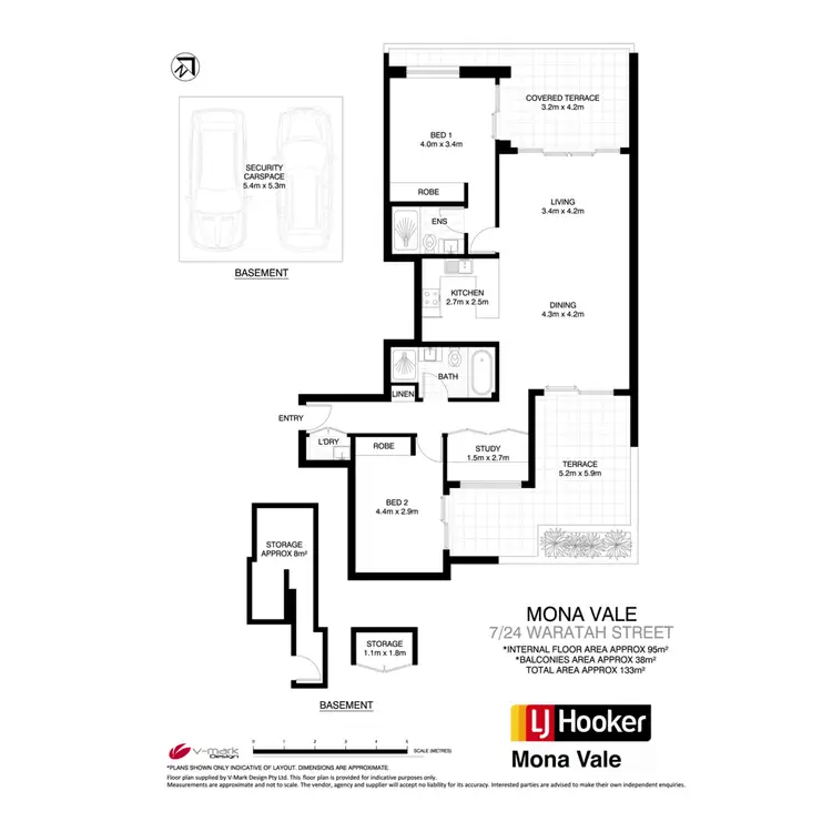 Floorplan of Homely apartment listing, 7/24 Waratah Street, Mona Vale NSW 2103