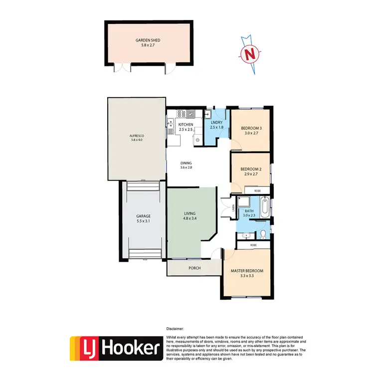 Floorplan of Homely house listing, 32 Gregory Street, Glendenning NSW 2761