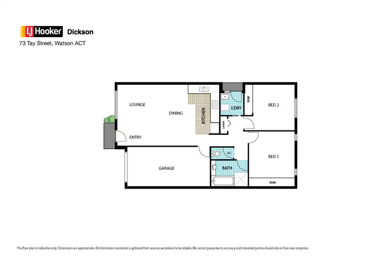 Floorplan of Homely house listing, 73 Tay Street, Watson ACT 2602