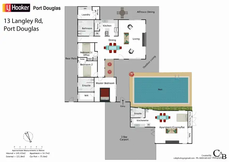 Floorplan of Homely house listing, 13 Langley Road, Port Douglas QLD 4877