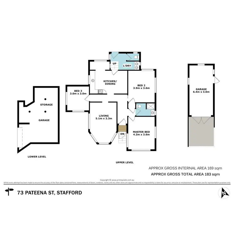 Floorplan of Homely house listing, 73 Pateena Street, Stafford QLD 4053