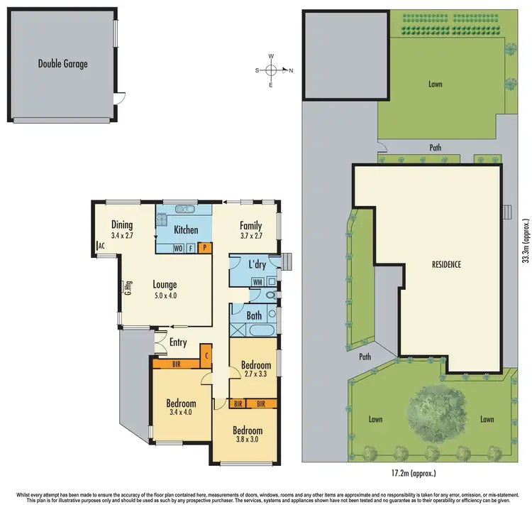 Floorplan of Homely house listing, 36 Ingrid Street, Dandenong VIC 3175