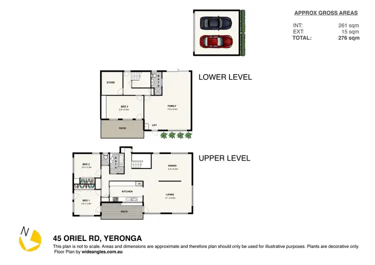 Floorplan of Homely house listing, 45 Oriel Road, Yeronga QLD 4104