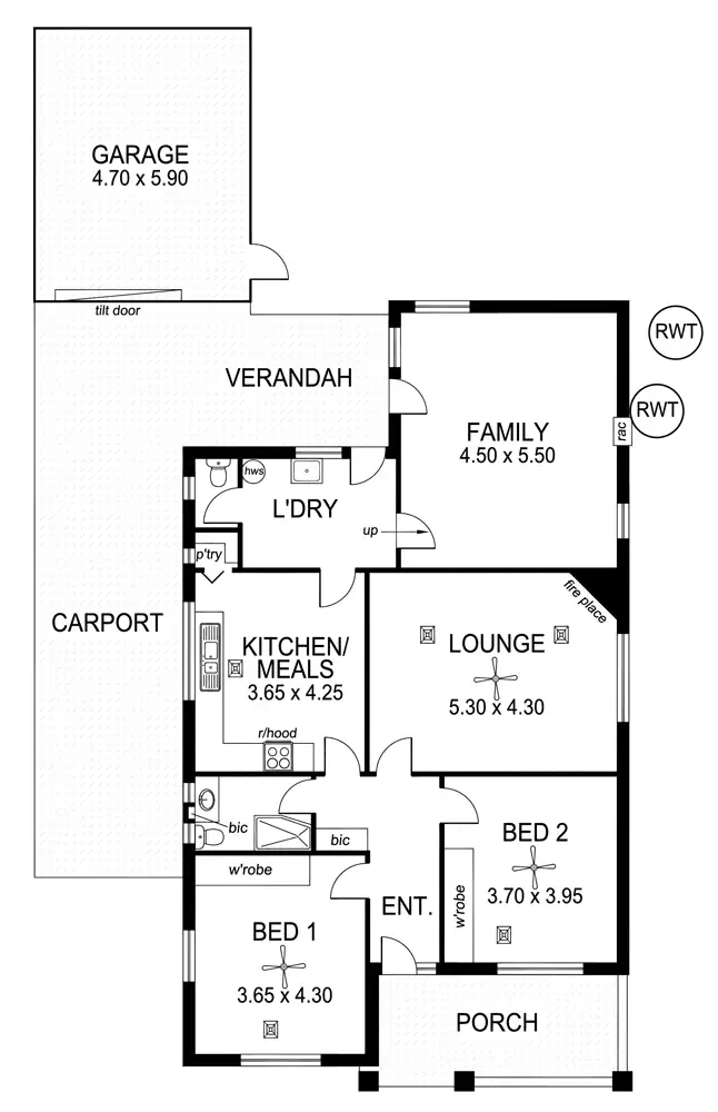 Floorplan of Homely house listing, 10 Almond Grove, Glandore SA 5037