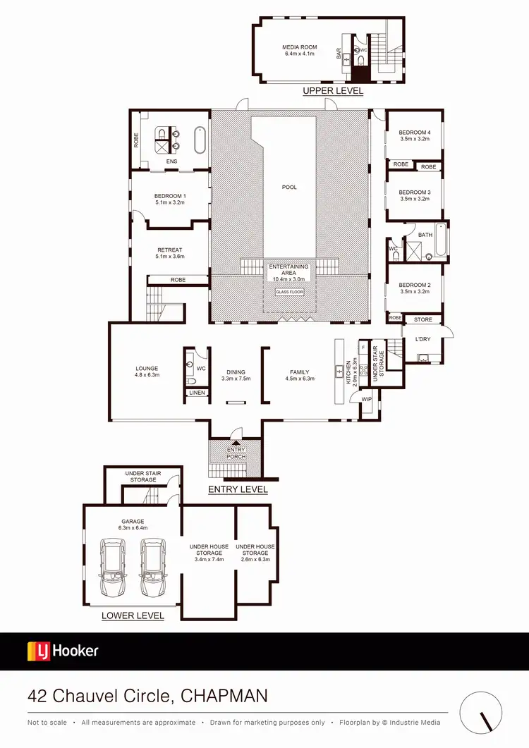 Floorplan of Homely house listing, 42 Chauvel Circle, Chapman ACT 2611