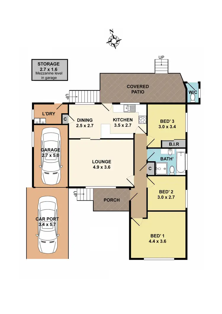 Floorplan of Homely house listing, 6 Kalang Road, Mount Colah NSW 2079